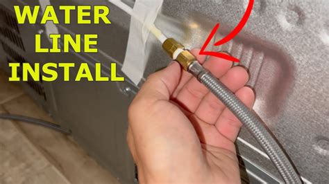 how to frig steel box tube|How To Connect A Water Line To Your Refrigerator (+Tips.